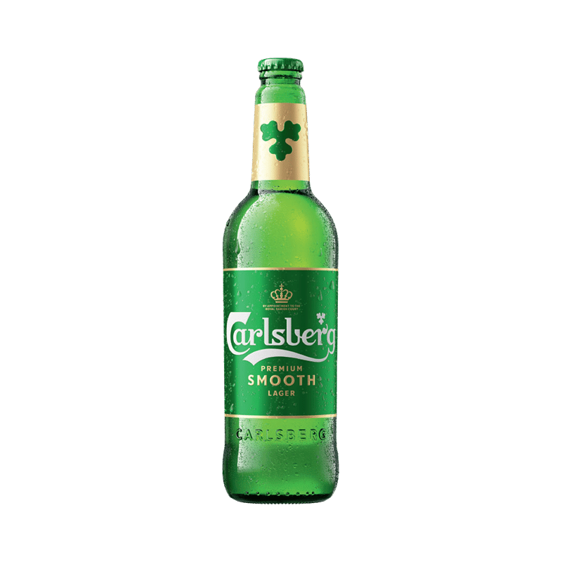 Carlsberg Smooth Premium Lager Beer (650 ml)