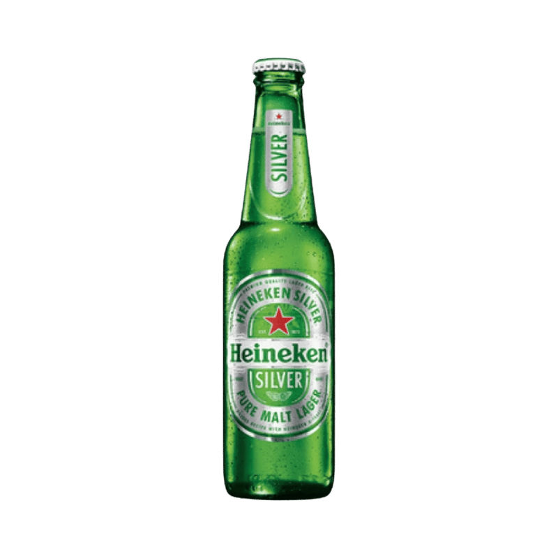 Heineken Silver Malt Lager Beer (330 ml)