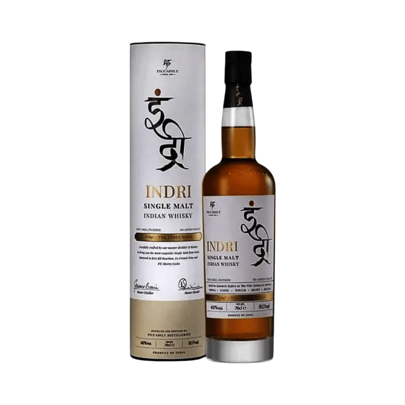 Indri Single Malt Indian Whisky (750 ml)