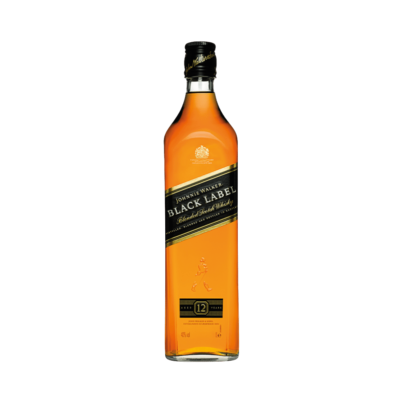 Johnnie Walker Black Label Blended Scotch Whisky (750 ml)