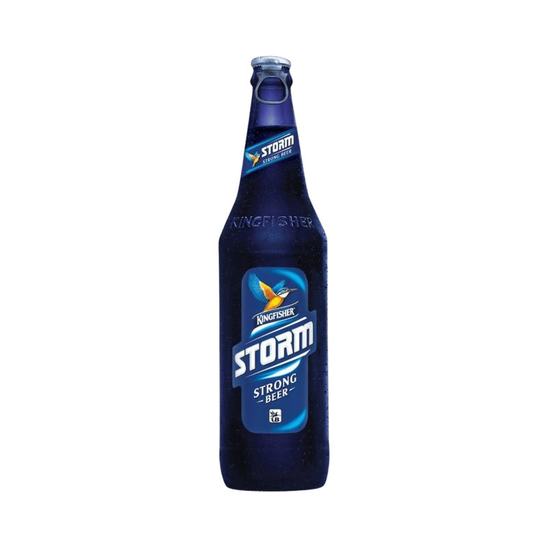 Kingfisher Storm Strong Beer Bottle (650 ml)