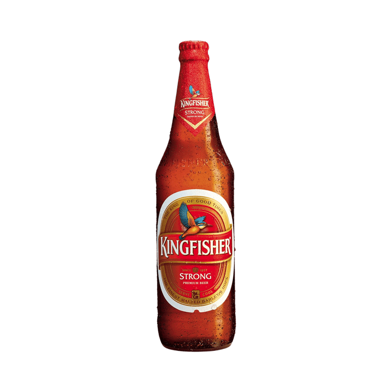 Kingfisher Strong Premium Beer (650 ml)
