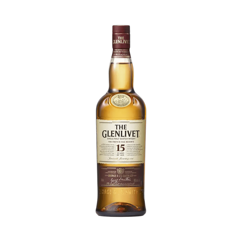 The Glenlivet 15 Years Single Malt Scotch Whisky (700 ml)