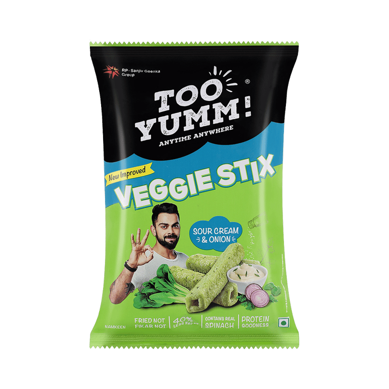 Too Yumm Sour Cream & Onion Veggie Stix Pch (41 g)