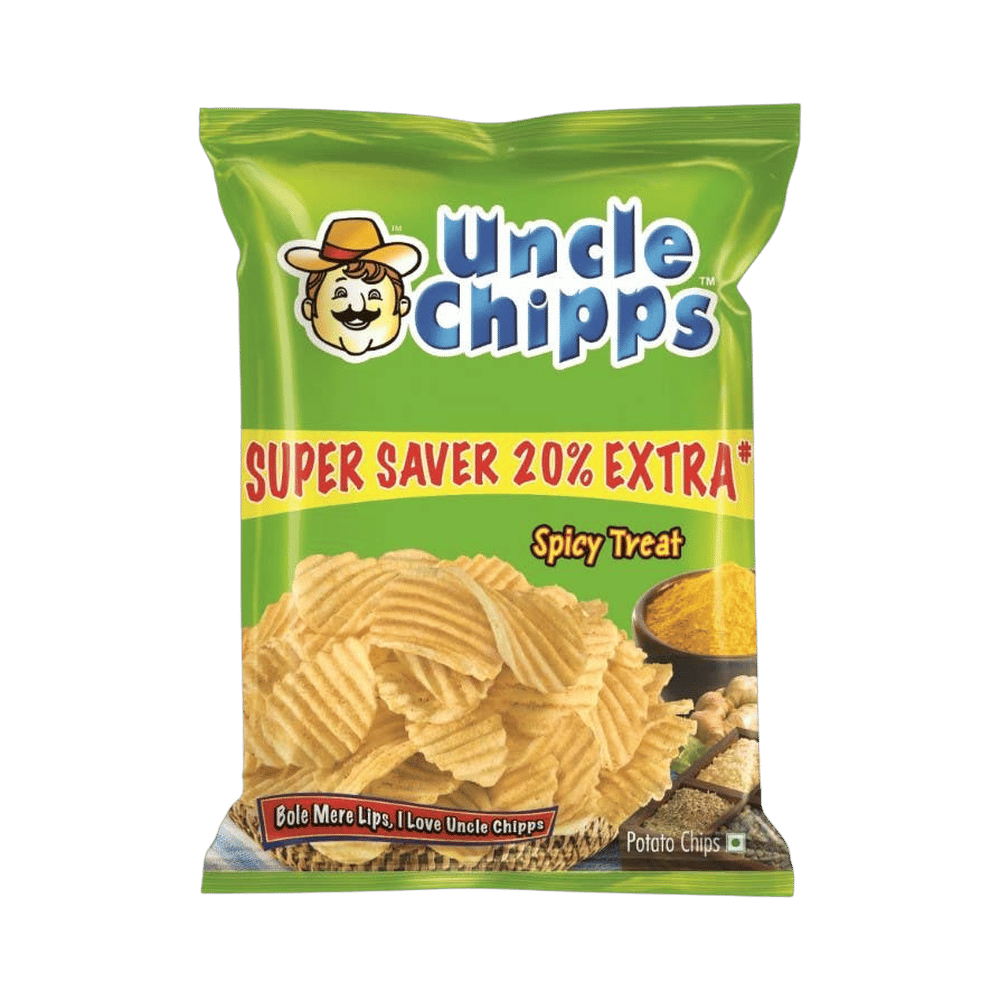 Uncle Chipps Spicy Treat Potato Chips (40 g)
