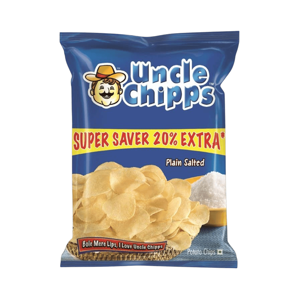 Uncle Chips Plain Salted Potato Chips (40 g)